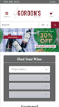 Mobile Screenshot of gordonswine.com